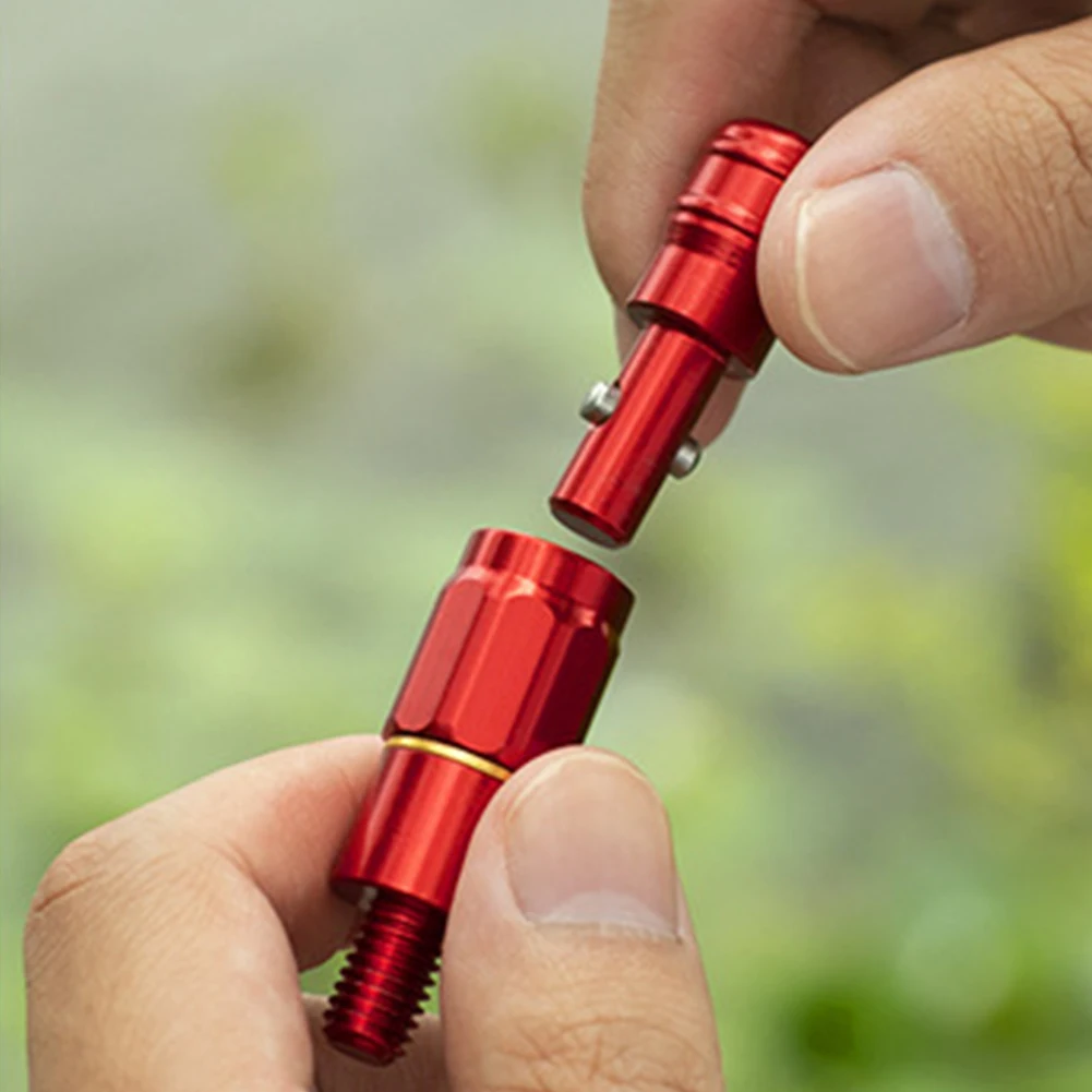 Adaptateur de tête de filet d'atterrissage Anti-rotation, vis de filet d'atterrissage pour poisson, empêche les poissons en cours d'exécution, harpon d'atterrissage, accessoires de pêche