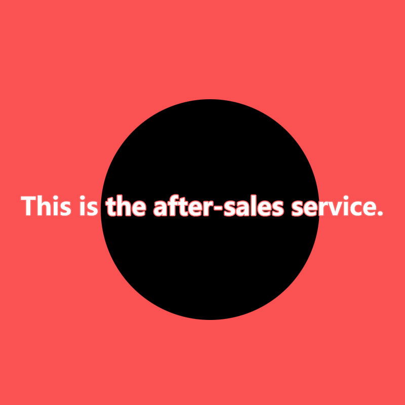 This is a special link for after-sales service. Please be cautious when placing the order. For after-sales service