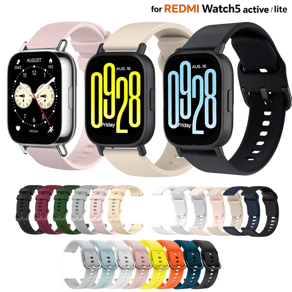 Correa de reloj de 22mm para Xiaomi Redmi Watch 5, correa activa de repuesto para Redmi Watch 5 Lite, pulsera
