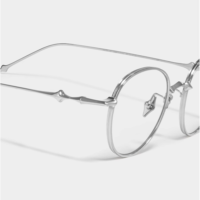 2025 Round Optical Glasses Frame Men Women Korea Eyeglass Frames Titanium Eyewear Retro Prescription Myopia Eyeglasses Reading