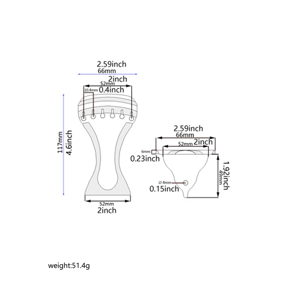 A71P pieza trasera de aleación de Zinc para Dobro 6 cuerdas resonador reparación de guitarra accesorios de guitarra eléctrica de repuesto