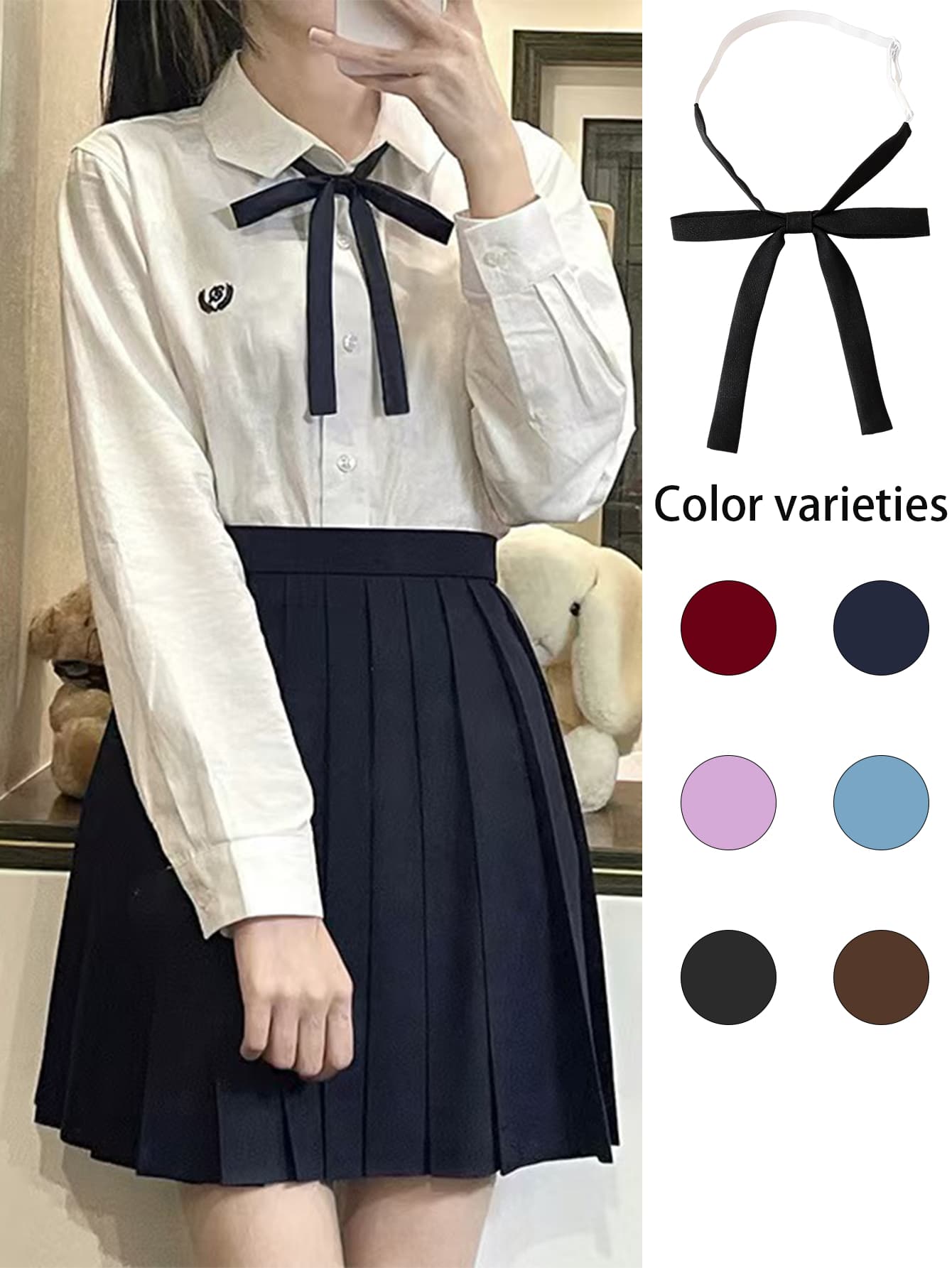 Pajarita De Moda Mujer, 가족 Japonés Jk, 유니폼 Escolar Para Nina, Pajarita Para Nina, 코스프레 Coreano, Corbatas De m