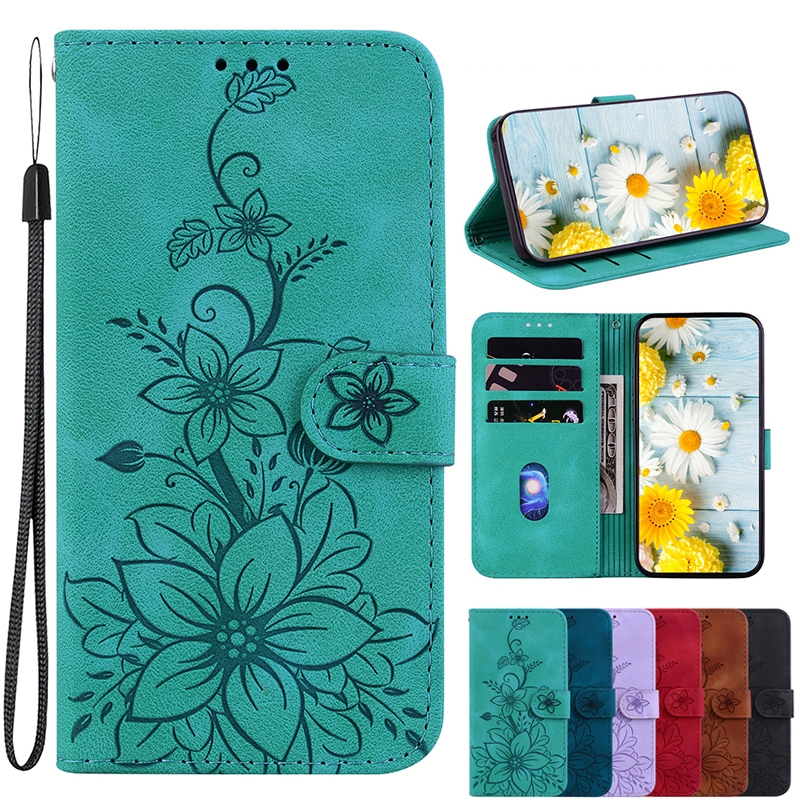 Magnetische Portemonnee Flip Cover Case Voor Realme C67 C65 4G C55 C53 C75 C35 C61 C63 C30S C25S C21Y C20A C11 C1 Lederen Bescherm Cover