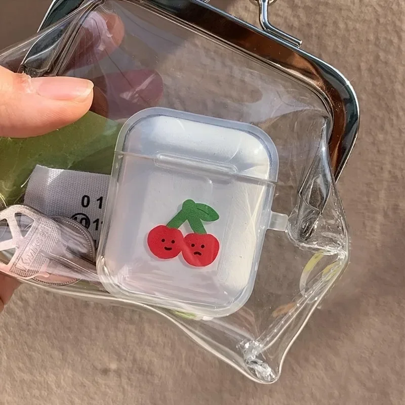 Mini monedero transparente, Mini bolsa de maquillaje portátil, organizador de cosméticos de viaje, tarjetero, bolso de mano, monedero, 1 ud.