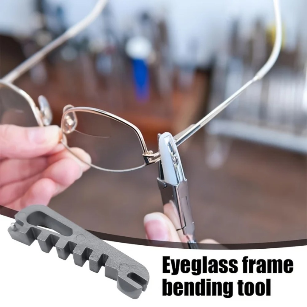 Eyeglass Repair Tool - Portable for home/Eye Care - Compatible for Glasses Repair, temple Bending, Nose Pad Adjustment