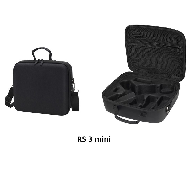 Sac de transport portable pour stabilisateur de cardan DJI RS 3 Mini, trépied, micro DJI, boîtier de charge et plaque à dégagement rapide