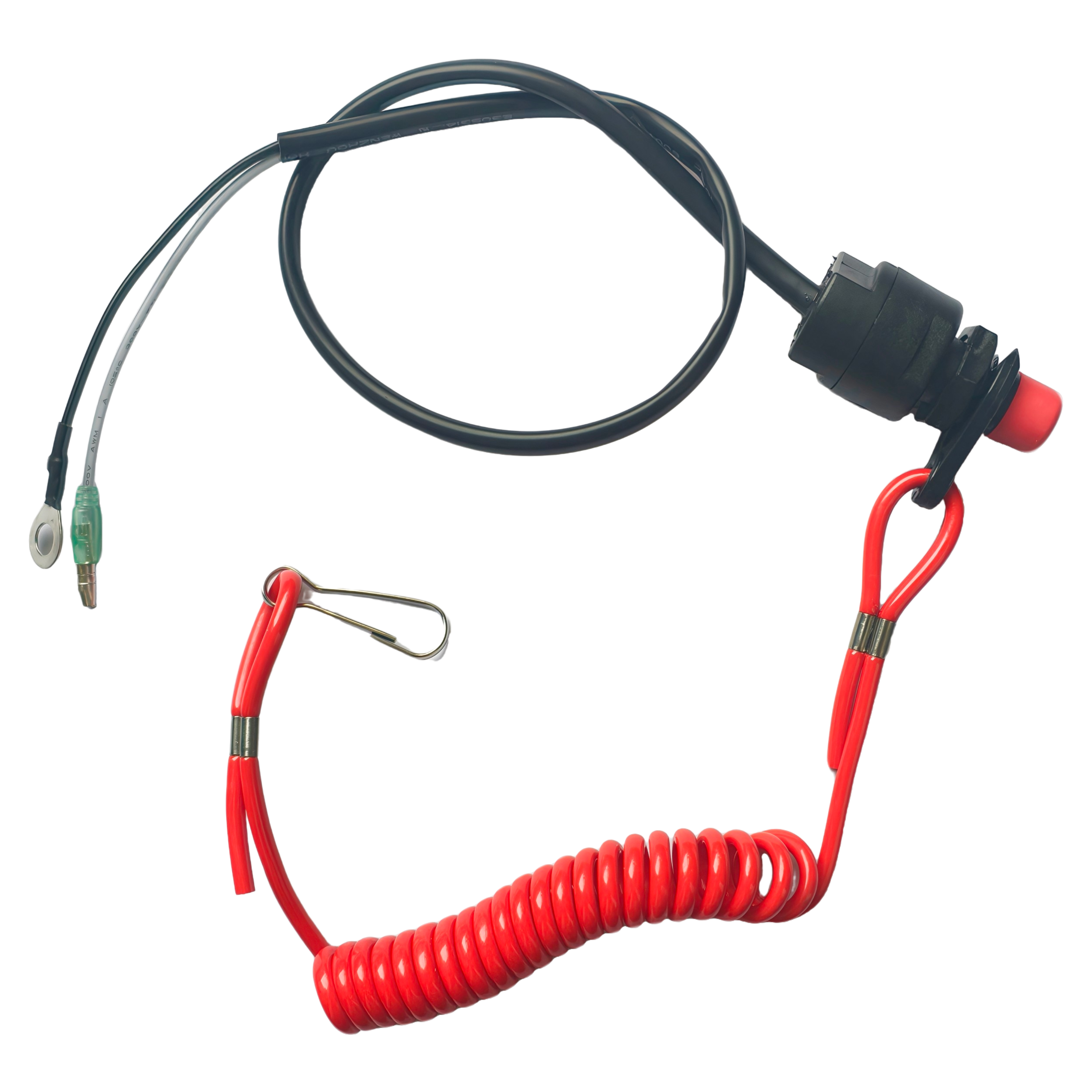 Boat Outboard Engine Motor Scooter ATV Kill Stop Switch Safety Tether Cord Lanyard for Yamaha Tohatsu Honda Suzuki Hidea