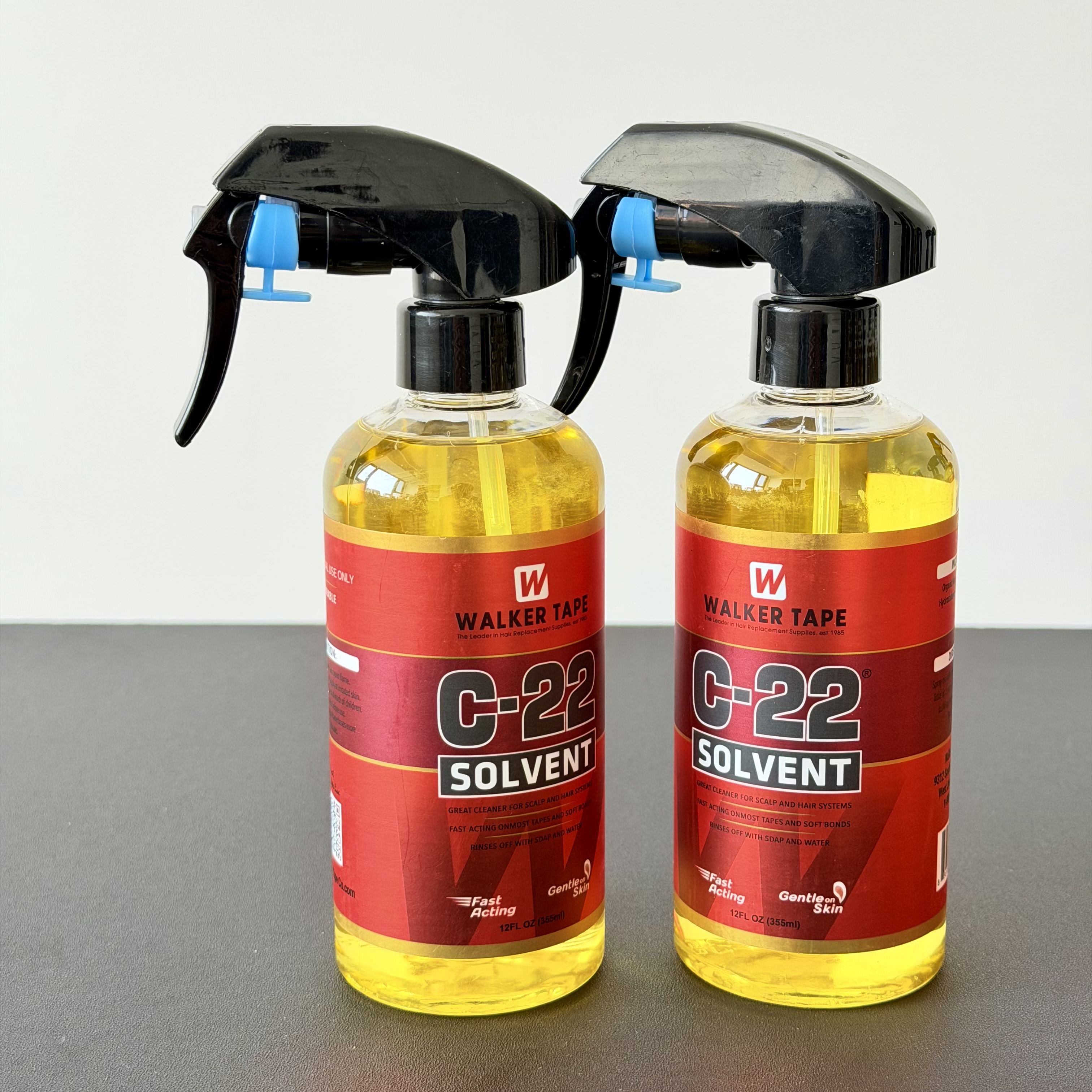 Removedor de Cola em Spray C-22 para Perucas de Renda, Apliques e Extensões de Cabelo com Fita Adesiva