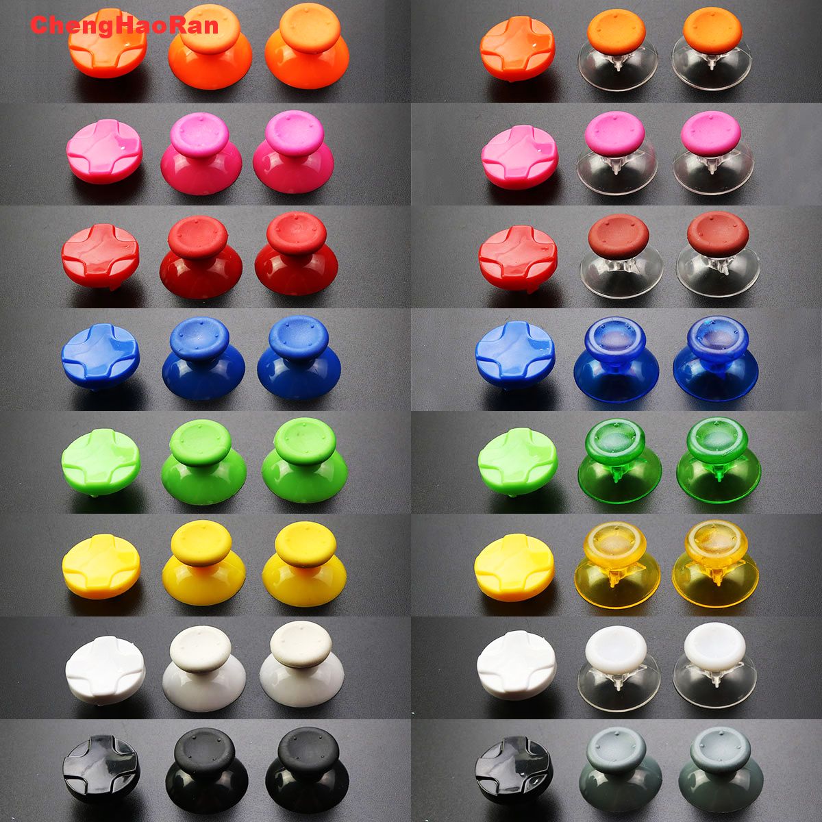 1 zestaw = 3 szt. Thumbsticks Thumb Joystick Stick Cap W/ Cross przyciski Dpad d-pad zamiennik dla kontrolera Xbox 360