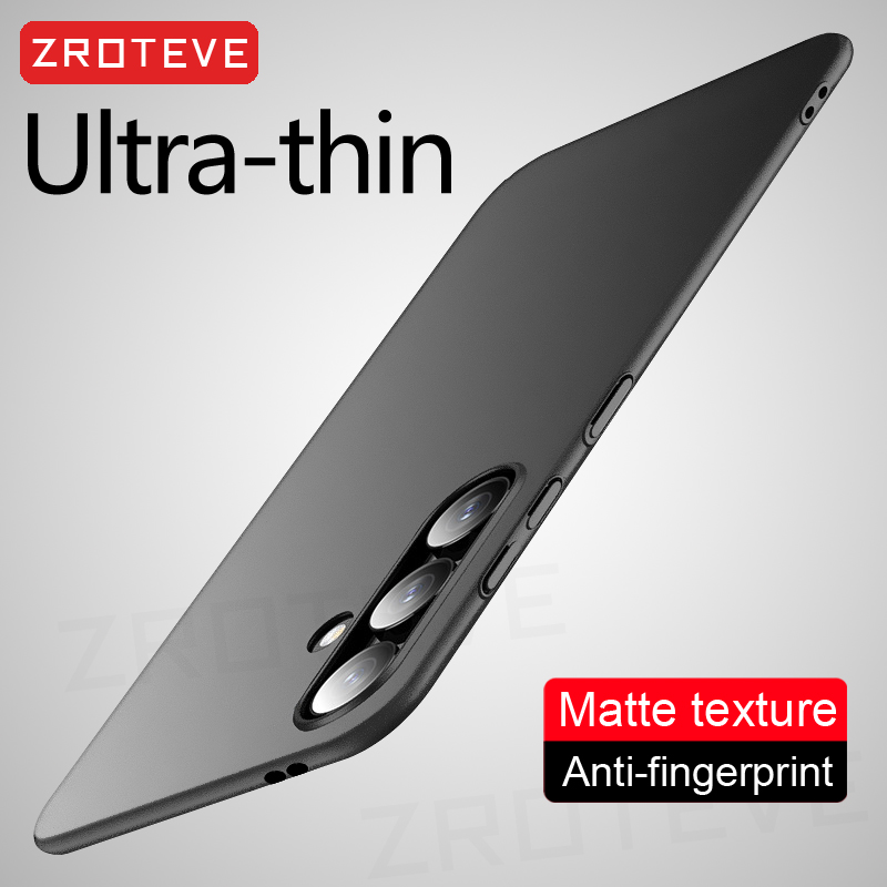 Voor Samsung S25 Case ZROTEVE Slim Matte Hard PC Cover Voor Samsung Galaxy S24 S23 Ultra S22 Plus S20 S21 FE S10 S10e Telefoon Gevallen