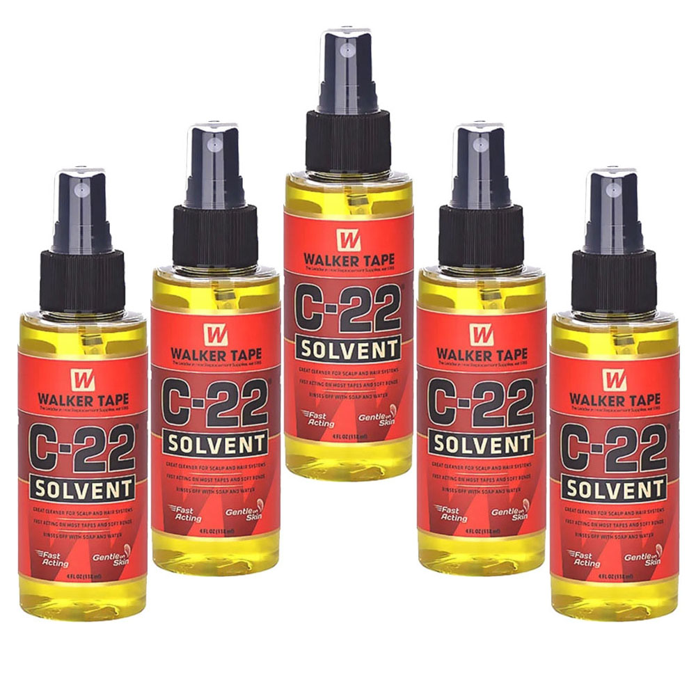 C-22/bottiglia Solvente Spray Remover per parrucche in pizzo Parrucchino Dispositivo di rimozione adesivo Parrucca Colla per estensioni dei capelli a nastro