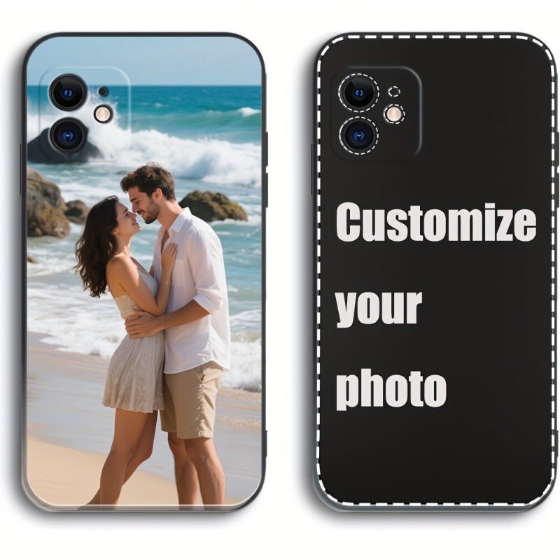 DIY Aangepaste Foto Telefoon Case Voor iPhone 17 16 15 11 12 14 13 Pro Max Mini X XS XR 7 8 Plus SE Air 16E Schokbestendige Soft Cover