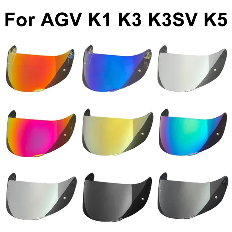 Для AGV K5 K5S K5-S K3SV K1 K1S Compact ST Мотоциклетный шлем Козырек Линзы Защитные очки Анфас Шпилька Accesorios Para Moto Casque