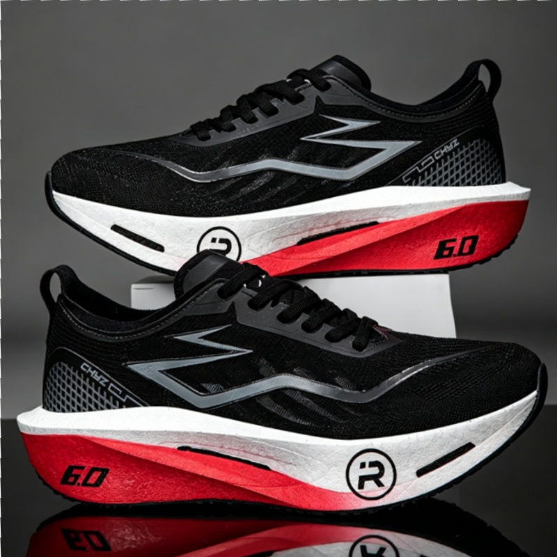 Hardloopschoenen voor heren Carbon Board Marathon-sneakers Ademend Lichtgewicht Dames Comfortabel Atletisch Antislip Speciale sporten