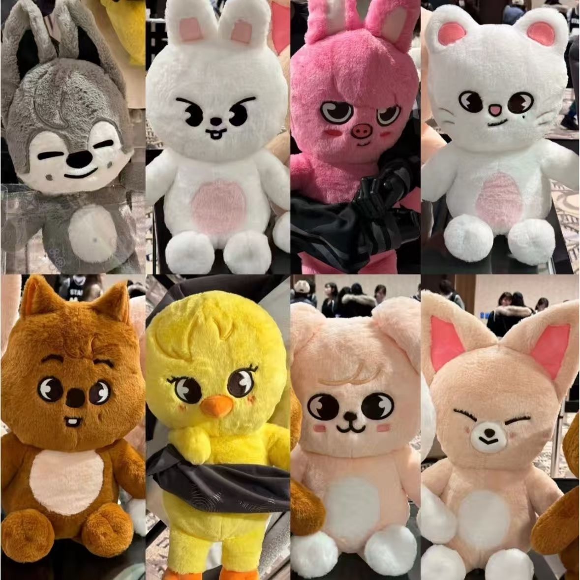 ตุ๊กตาสัตว์นุ่ม Kpop Skzoo Wolfchan ขนาด 50 ซม. น่ารัก สไตล์การ์ตูน ตุ๊กตาผ้าพลัฌ ของเล่นเด็ก ของขวัญ หมอนหนุนนอนสำหรับเด็กเล็ก