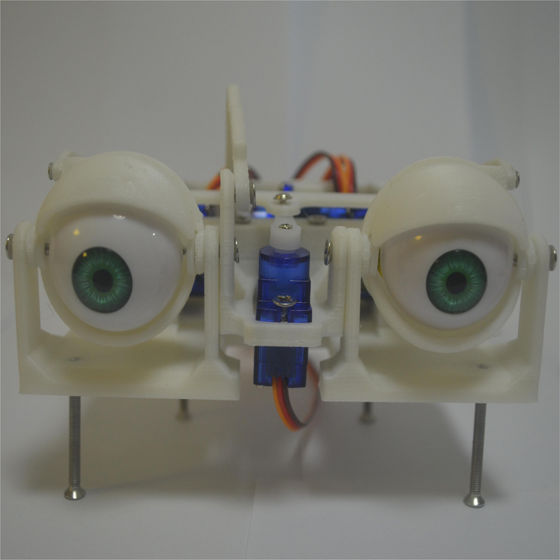 PS2 ควบคุมหุ่นยนต์ตา SG90 3D หุ่นยนต์ Eye สําหรับหุ่นยนต์ Arduino DIY เปิดรหัสสําหรับ ESP32/UNO โปรแกรมหุ่นยนต์ Starter