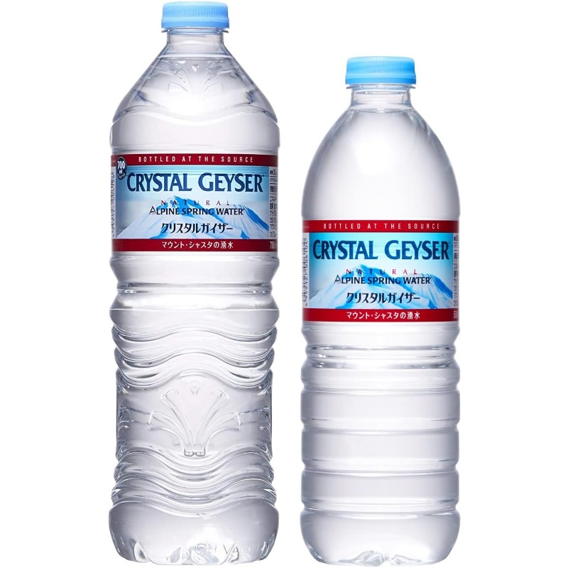 【購入セット】オツカ食品 クリスタルガイザー 700ml×24本【正規輸入品】＆クリスタルガイザー 500ml×24本【正規輸入品】×48本（液体）送料無料