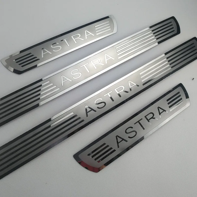 Per Opel Vauxhall Astra Adesivo Per Auto Accessori Davanzale Della Porta Protezione Piatto Dello Scuff Auto In Acciaio Inox Styling Trim 2010-2022
