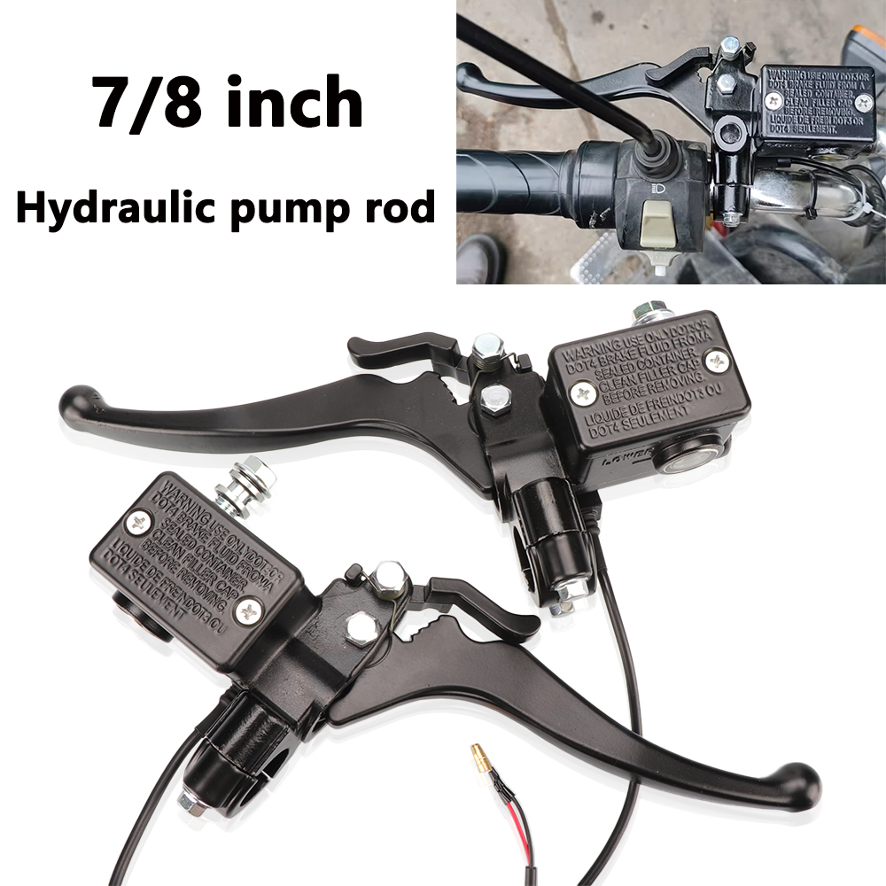 Motocicleta Clutch Cilindro Mestre Alavanca da Bomba Hidráulica, Alavancas de freio para pedal elétrico, Moto Handle Acessórios Peças, 22mm