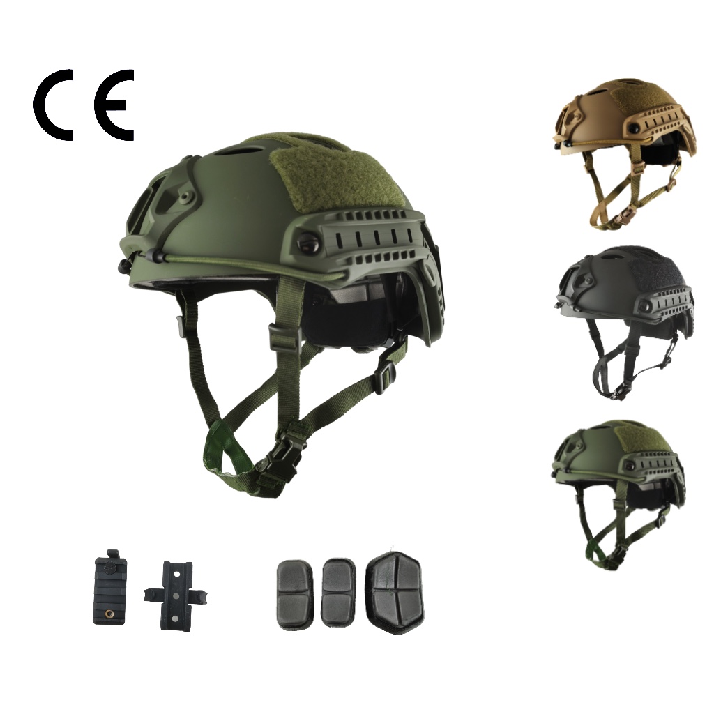 Hwzhyb schneller taktischer Helm, 5mm, ce zertifiziert für Rettung/Training/Radfahren/Heim verteidigung/Luftgewehr schießen cs Schutz ausrüstung