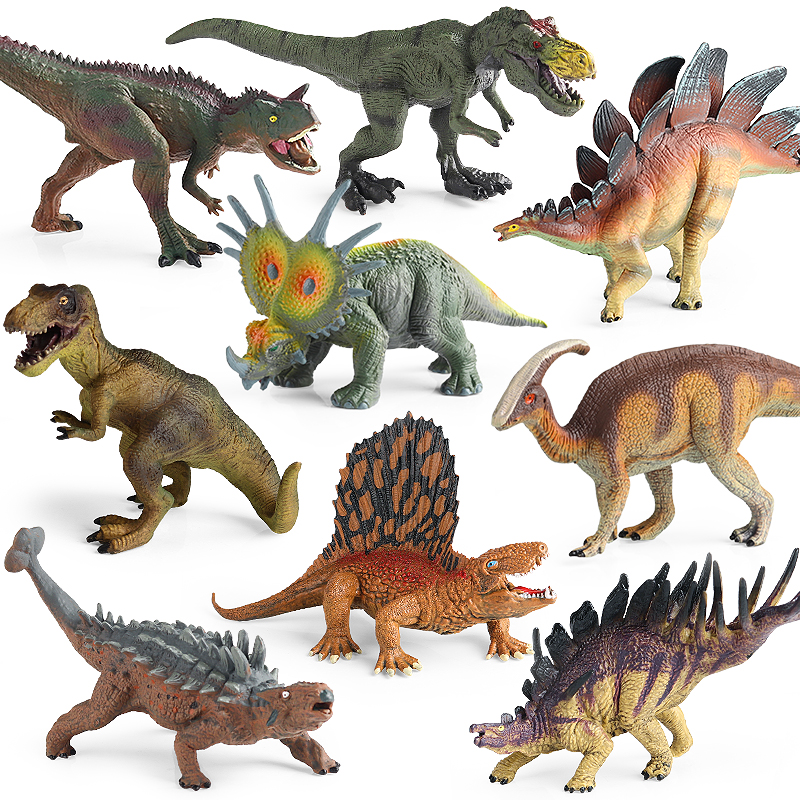 Oenux Jurassic Dinosaur World Eoraptor Dilophosauridae Mosasaurus Velociraptor T-Rex Tiermodell Actionfiguren Kinderspielzeug Geschenk