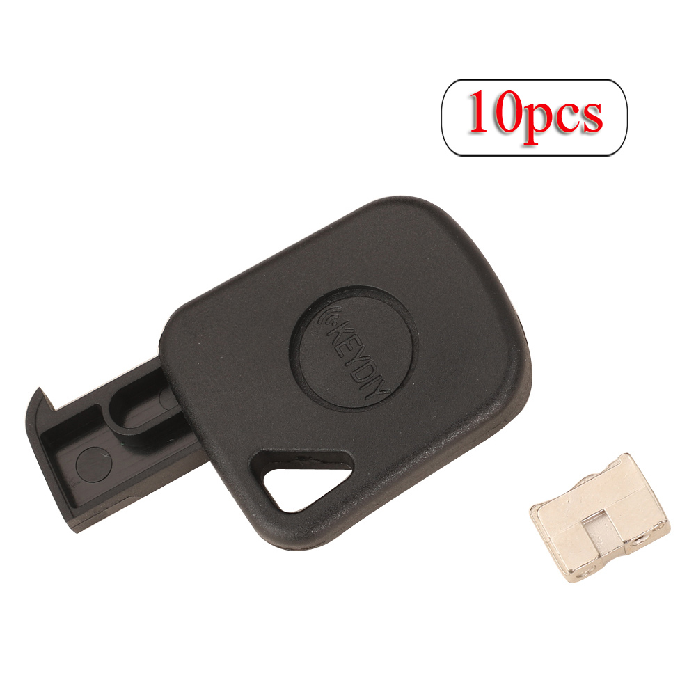 Jingyuqin 10 Stück NEUE Original Universal KEYDIY Transponder Auto Schlüsselanhänger Shell # 02Version Hülle für KD VVDI Schlüsselkopf