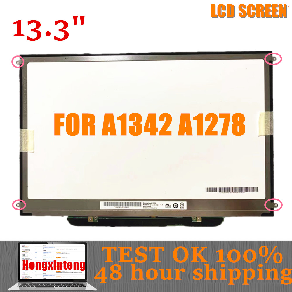 13.3 polegadas para macbook pro a1278 a1342 lp133wx3 tl a5/a6 ltn133at09 lp133wx2 tl g2 b133ew04 b133ew07 tela lcd do portátil 12800x800