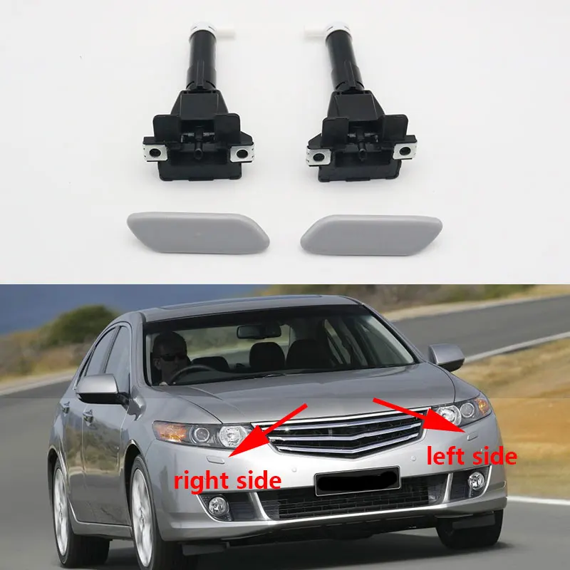 Bocal para farol de honda accord, com tampa e atuador da bomba, para modelos honda accord, spirior cu1, cu2, 2008, 2009, 2010, 2011, 2012