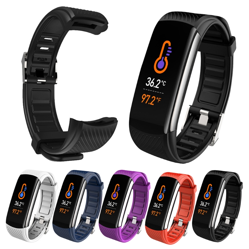 Gelang jam tangan pintar, pengganti tali pergelangan tangan untuk C5S C6S C6T TPU tahan air jam tangan pintar gelang olahraga aksesoris