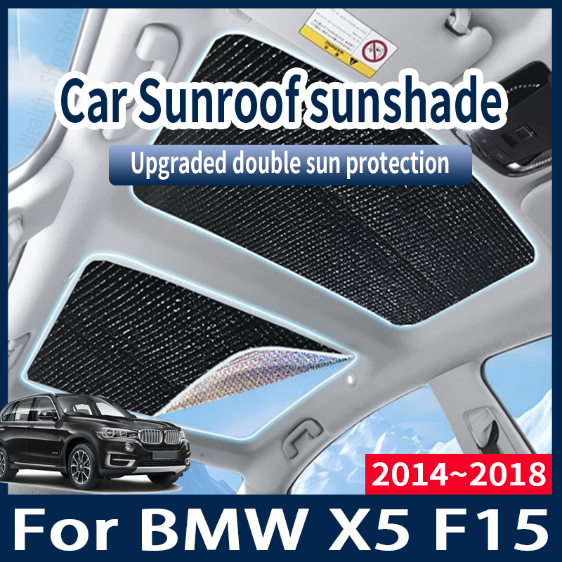 Für BMW X5 F15 2014 ~ 2018 2015 2016 2017 Auto Sonnenschutz Abdeckung Auto Schiebedach Sonnenschutz Schutz Anti-UV Wärme Isolieren Zubehör