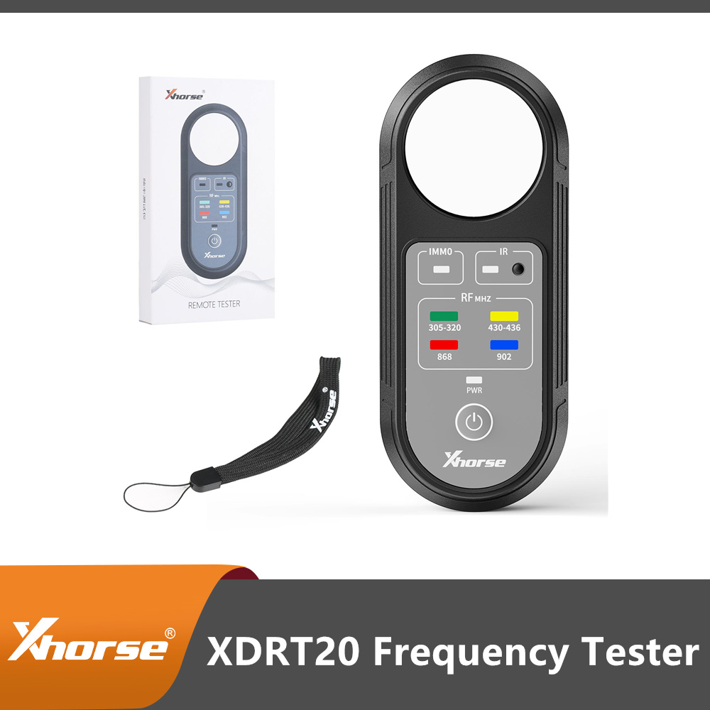 Xhorse XDRT20 V2 penguji frekuensi, deteksi sinyal inframerah untuk 315Mhz 433Mhz 868Mhz 902Mhz