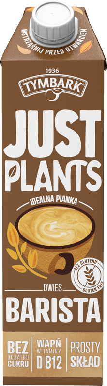 Tymbark Just Plants Napój owsiany Barista 6x1L