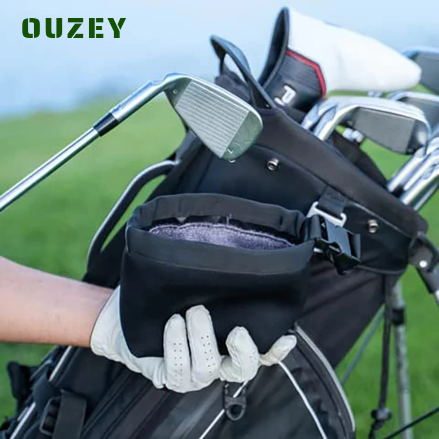 Gemakkelijk schoon te maken waterdichte golfscrubtas: draagbaar en afneembaar Verbeterde clubprestaties On-the-Go-essentieel accessoire voor golfers