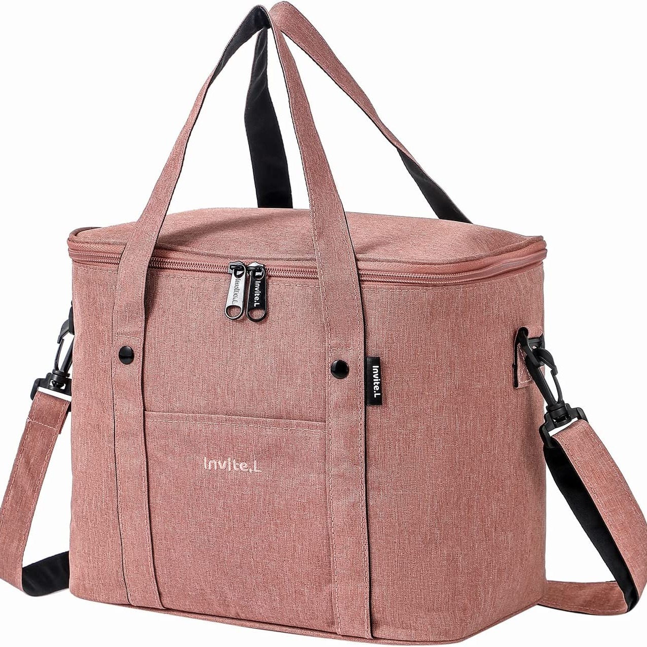 1pc saco de almoço isolado para homem/mulher, grande caixa térmica reutilizável com alça de ombro saco de piquenique de acampamento para adolescentes e trabalhadores