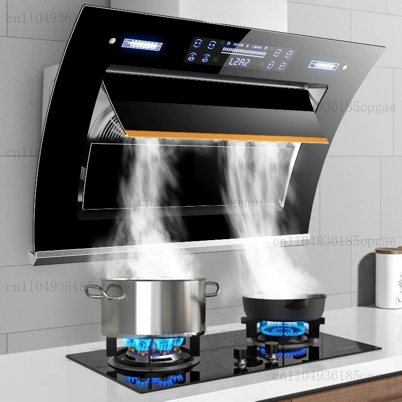 Zuigafzuigkap Huishoudelijke keuken Zijzuiging Kleine verhuur Geschikt voor afzuigkap met dubbele motor