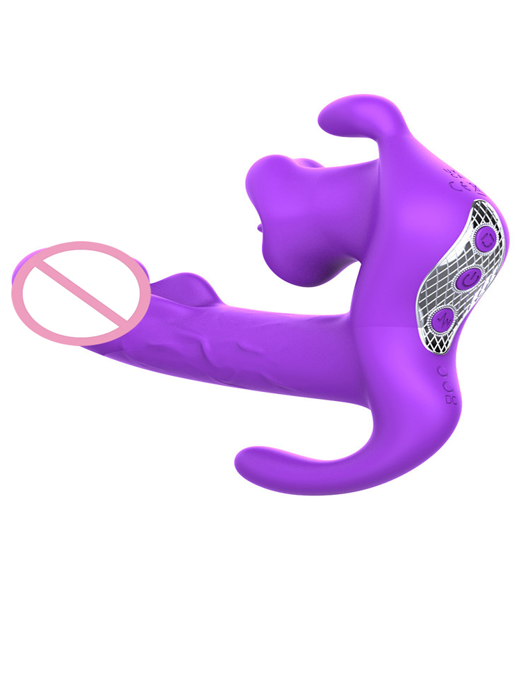 Vibrador Feminino com 10 Padrões de Vibração, Dildos, Massageador de Ponto G, Estimulador de Clitóris e Mamilo, Masturbador Anal Vibratório, Brinquedos Sexuais para Adultos