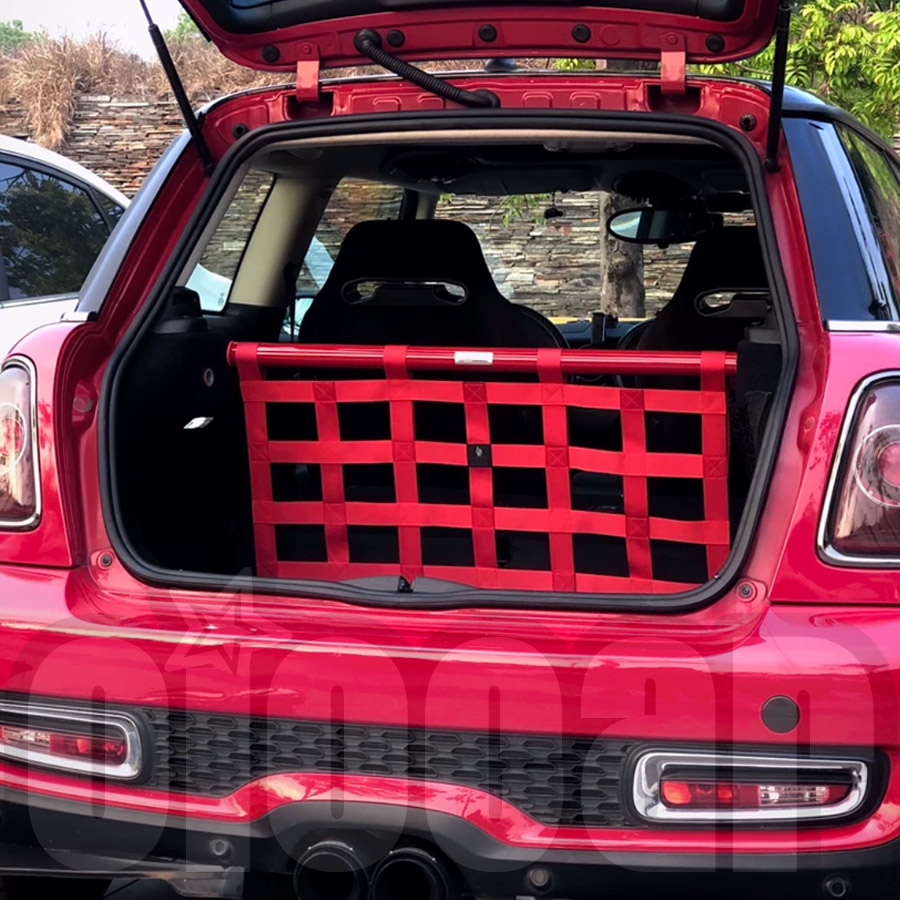 Oiomotors-Barres électriques de renfort de jambe de force de coffre arrière et filet de chargement, Wlsport, Mini Cooper S, JCW, R50, R53, R55, R56
