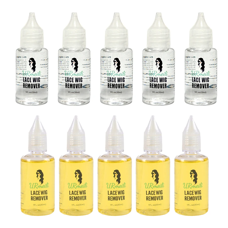 Lace Front Wig Glue Remover 30ml Transparent Glue Remover For Lace Bond Toupee Skin Weft Tape Invisible Adhesive Hair Extension