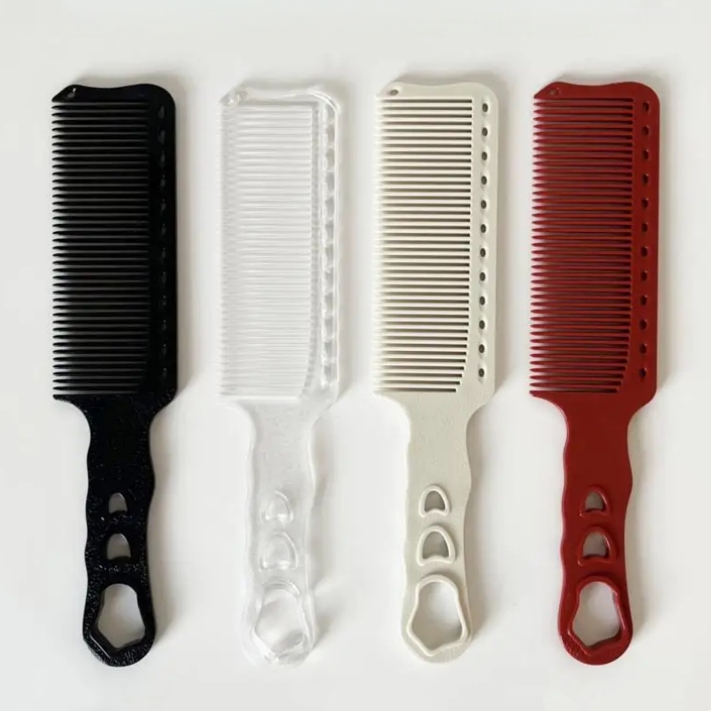 1Pc męski grzebień do ścinania włosów antypoślizgowy antystatyczny fryzjer przycinanie grzebień do włosów Barber Shop Pro fryzjerstwo szczotka do włosów Y0724