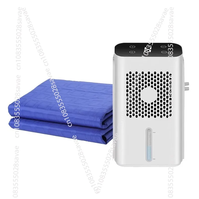 Colchón Refrigerante con Circulación de Agua, Ventilador de Enfriamiento para Aliviar el Calor, Cojín Refrigerante para Cama o Sofá