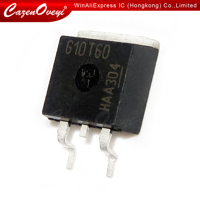 10 unids/lote IGB10N60T G10T60 G10N60 TO-263 10A 600V transistor IGBT de potencia en Stock