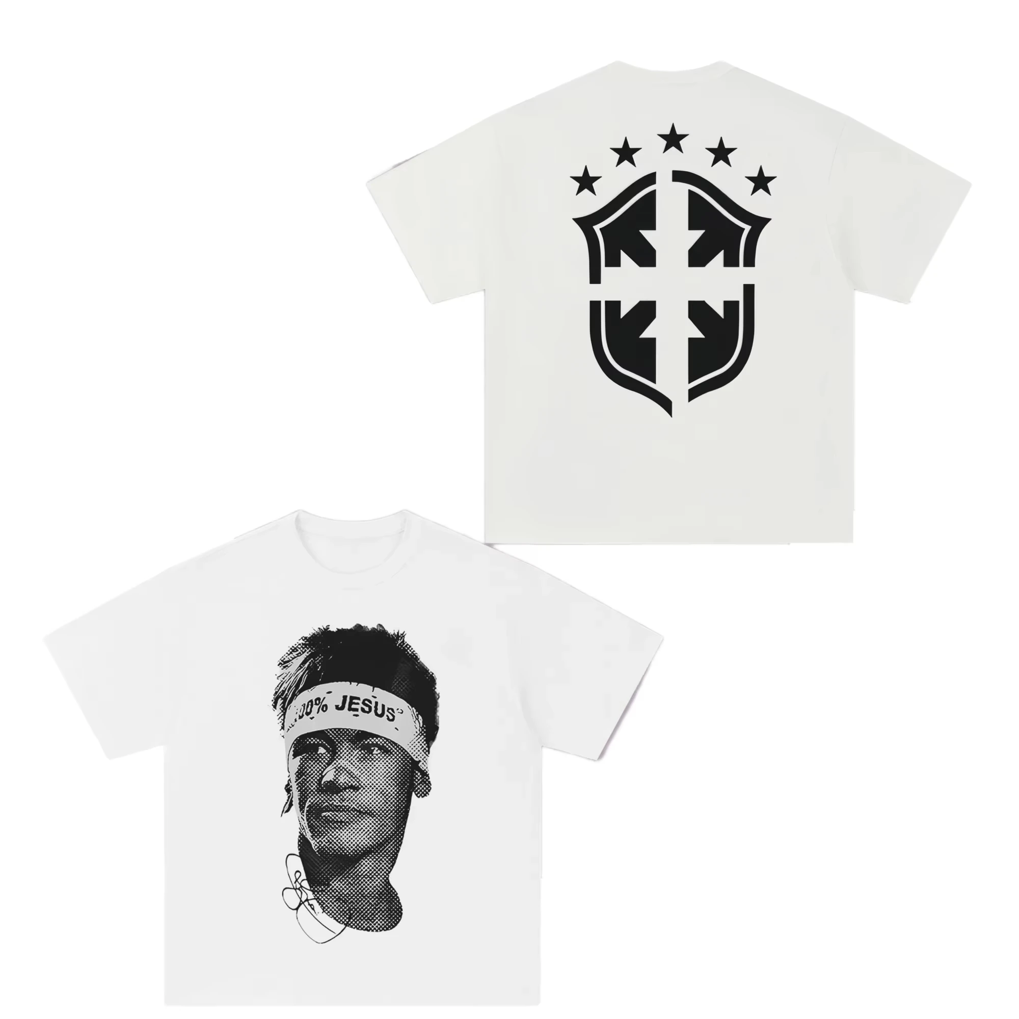 Neymar American Football Star Print 100%Cotton Short-sleeved T-shirt Men Women Clothing Athleisure Print Fashion Oversize Tee