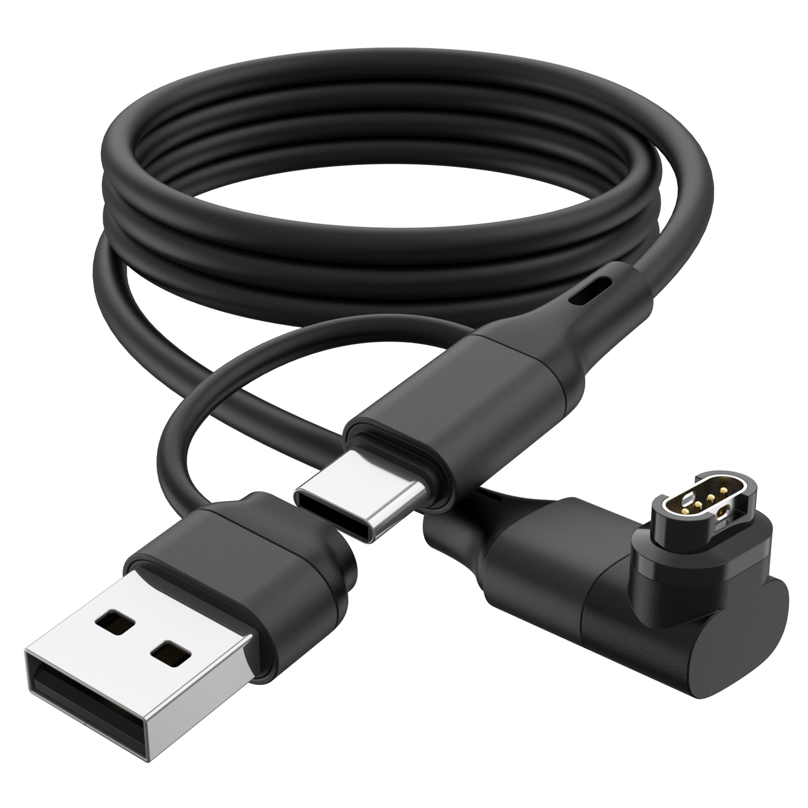 USB Type C Charger Cable For Garmin 8 7 6 5 7X 7S 6s 6X/Forerunner 970 965 570 265 255 165 55/Vivoactive 6 5 4 3/Venu 3 Charger