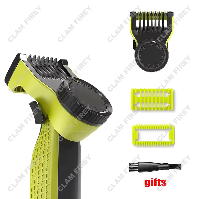 NUOVO Set di 1-3 Pettini Guida (Senza Alimentatore) Compatibili Solo con Regolabarba Elettrico OneBlade QP2520 QP2530 QP2620 QP2630