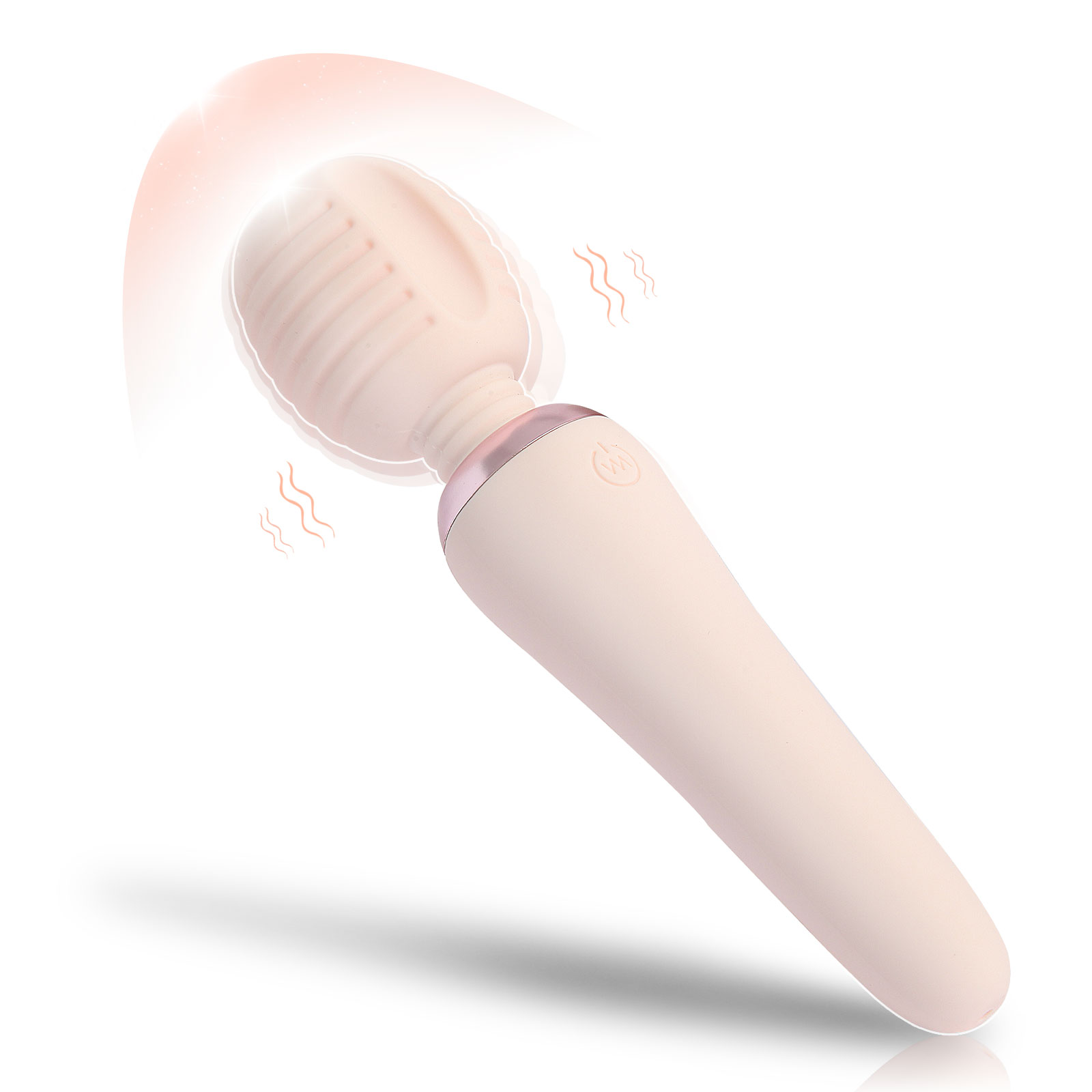 Varinha mágica rosa, vibrador poderoso e silencioso, 10 velocidades, brinquedos sexuais para mulheres, vibrador feminino, estimulador de clitóris, vibrador 18