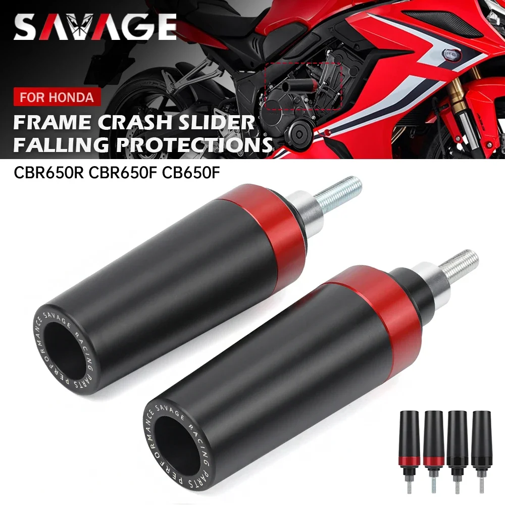 CBR650R CBR650F CB650F CB650R Paratelaio Crash Protector Per HONDA CBR 650R CB 650F Motore Del Motociclo Crash Pad di Protezione