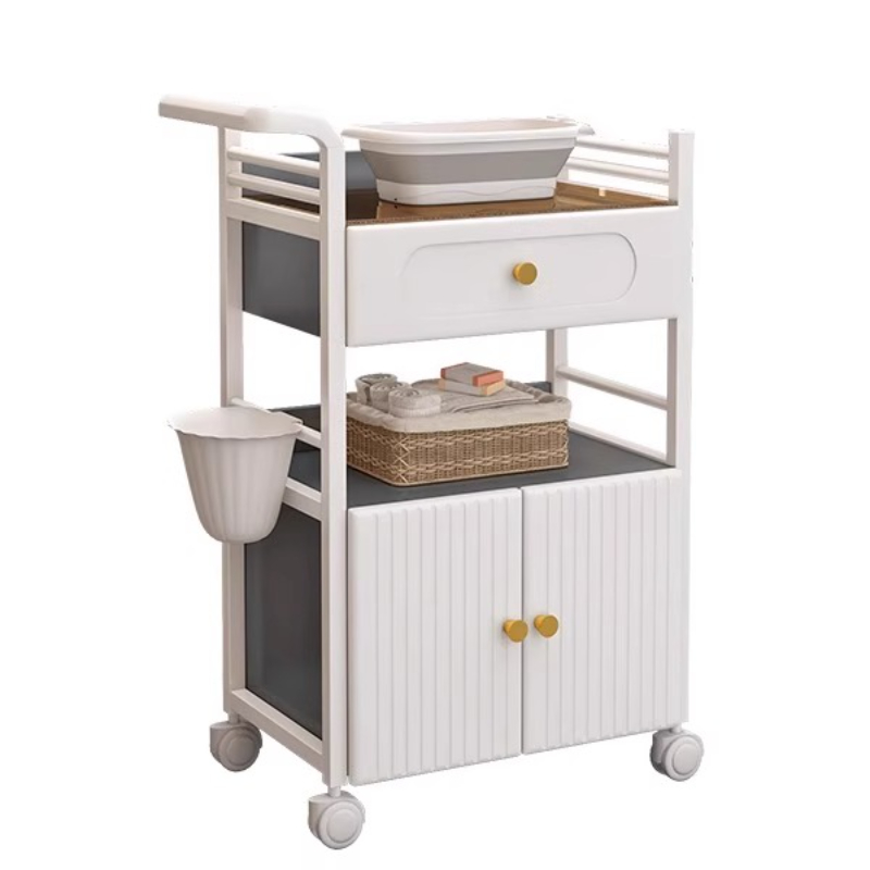 Muebles de peluquería, carrito de salón, carrito de almacenamiento, Carro Con Ruedas Carrinho Multiuso, muebles de salón