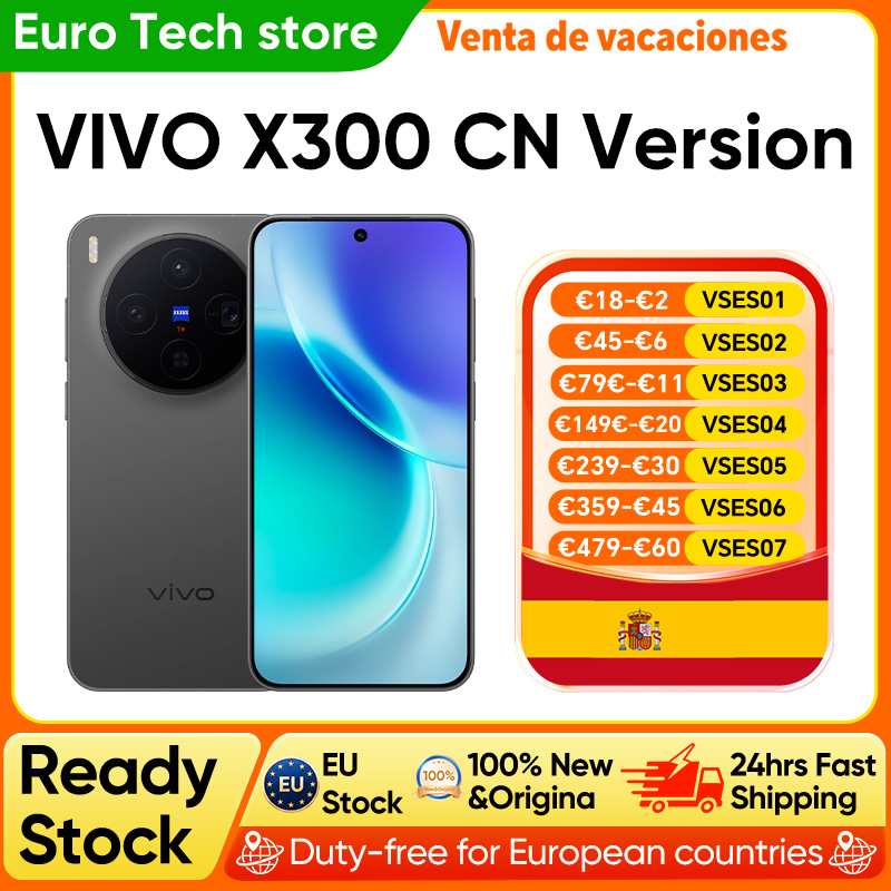 Smartphone VIVO X300 5G, 6040mAh, 90W SuperVOOC, 6.31โ 120Hz AMOLED, Tripla Fotocamera Zeiss 200MP, Dimensity 9500