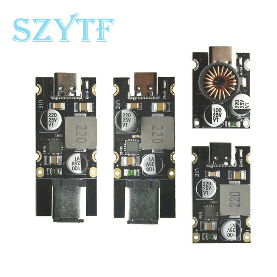 PD65W Step Down Module Snellaadmodule Type-C DC8-32V 3,25A Interface PD3.1 PPS Snel opladen QC3.0 SCP