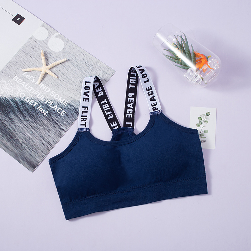 ผู้หญิงสายคล้องคอกีฬา Bra เซ็กซี่ฟิตเนสชุดชั้นใน Slim Crop Top Breathable Push Up โยคะเสื้อกั๊กกีฬา